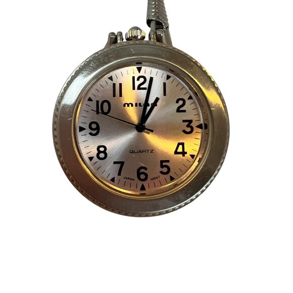 Milan Quartz Pocket Watch on Chain MLN1042 - Picture 3 of 4